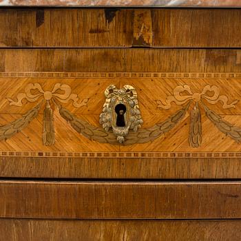 CUPBOARD, Louis XVI-style, France, late 19th century.