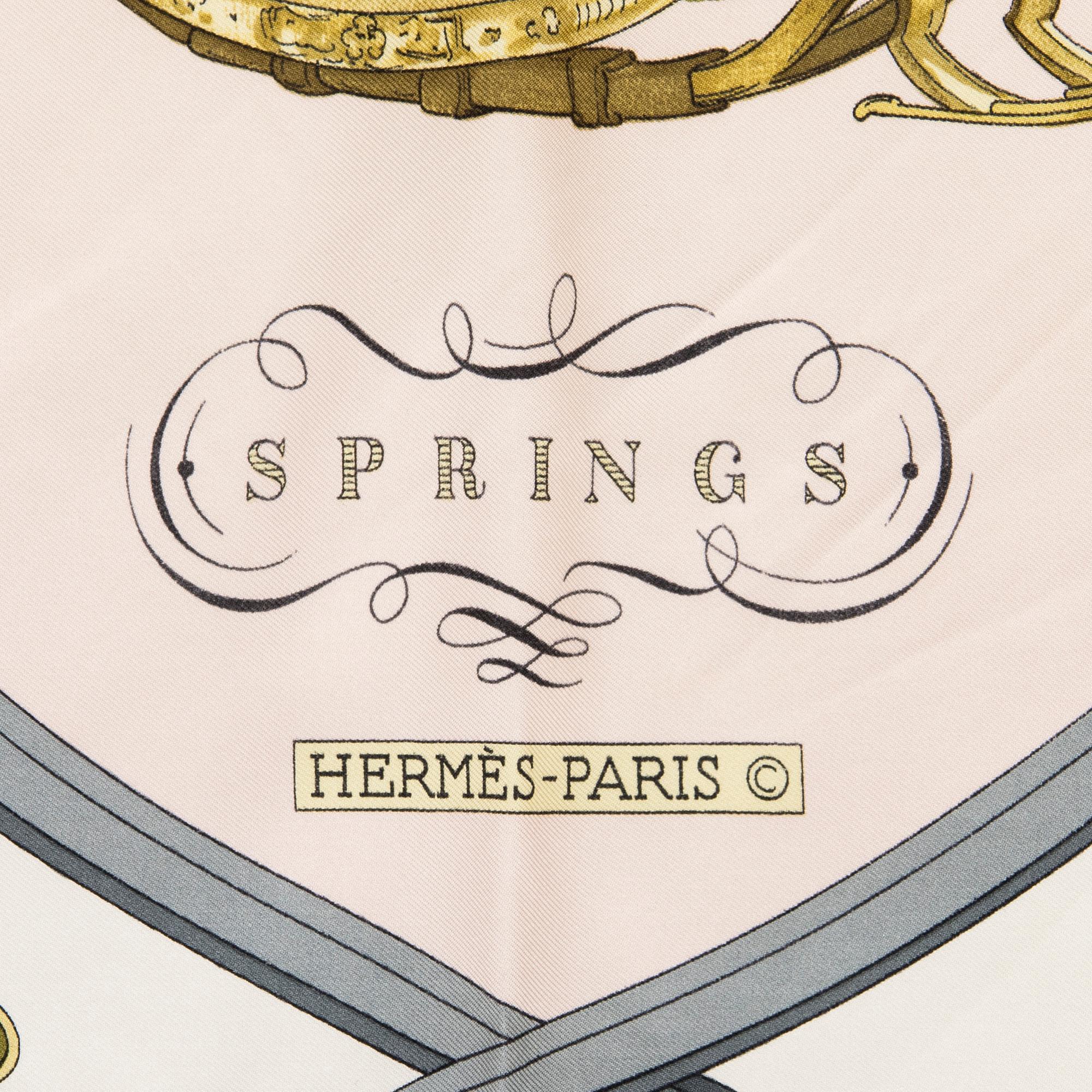 Hermès, huivi, "Springs".
