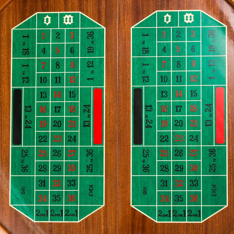 A mid 20th century games table.
