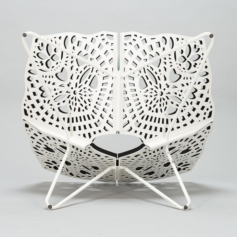 Louise Campbell, a 21st century lounge chair 'Prince chair' for Hay, Denmark.