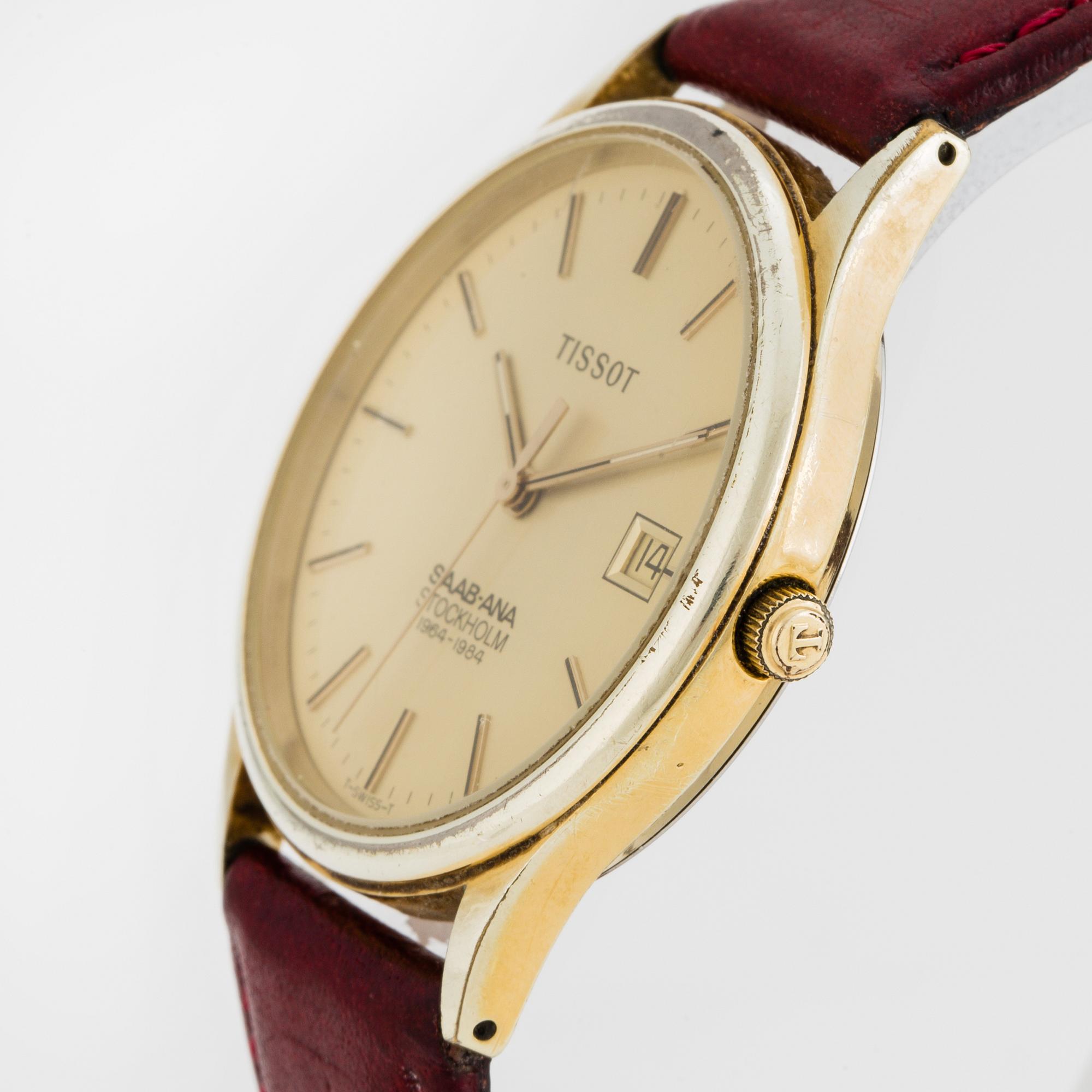TISSOT, "SAAB-ANA, Stockholm 1964-1984", armbandsur, 33,5 mm,