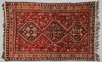 MATTA, troligen Kashgai, 1900-talets senare del, 235 x 160 cm.
