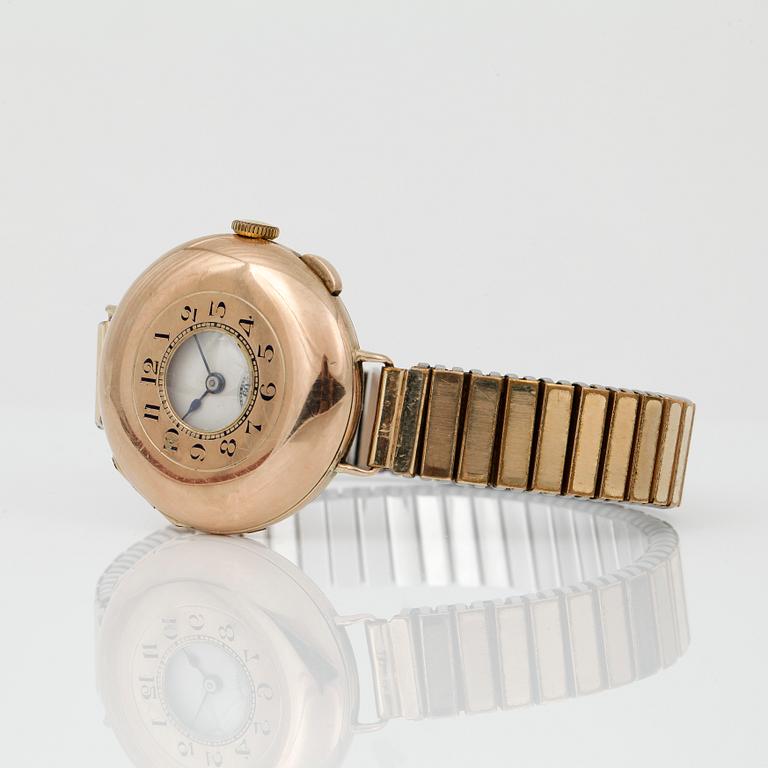 ARMBANDSUR, 9 K guld.