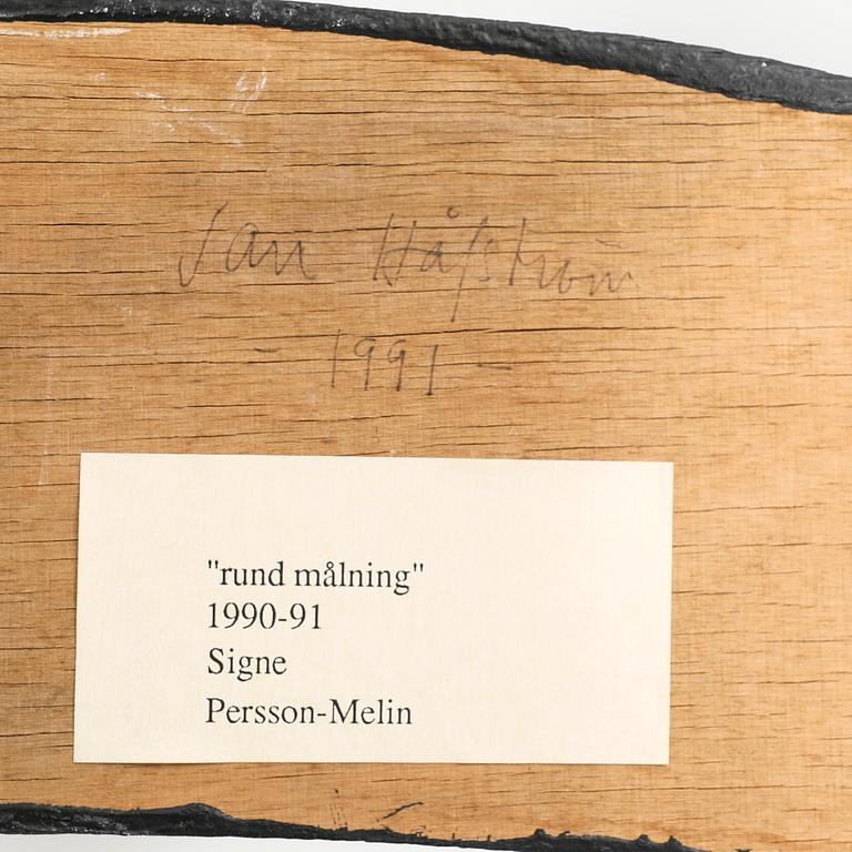 Jan Håfström, mixed media and assemblage signed and dated 1991.