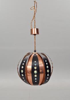 TAKLAMPA, Werner Schou för Coronell Electro A/S, Danmark. 1900-talets andra hälft.
