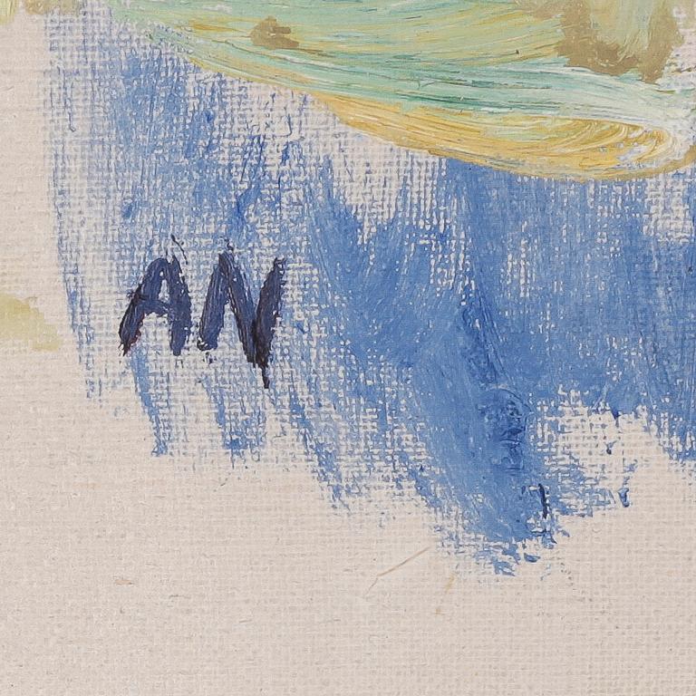 ARNE NILSSON, olja på duk, monogramsignerad.