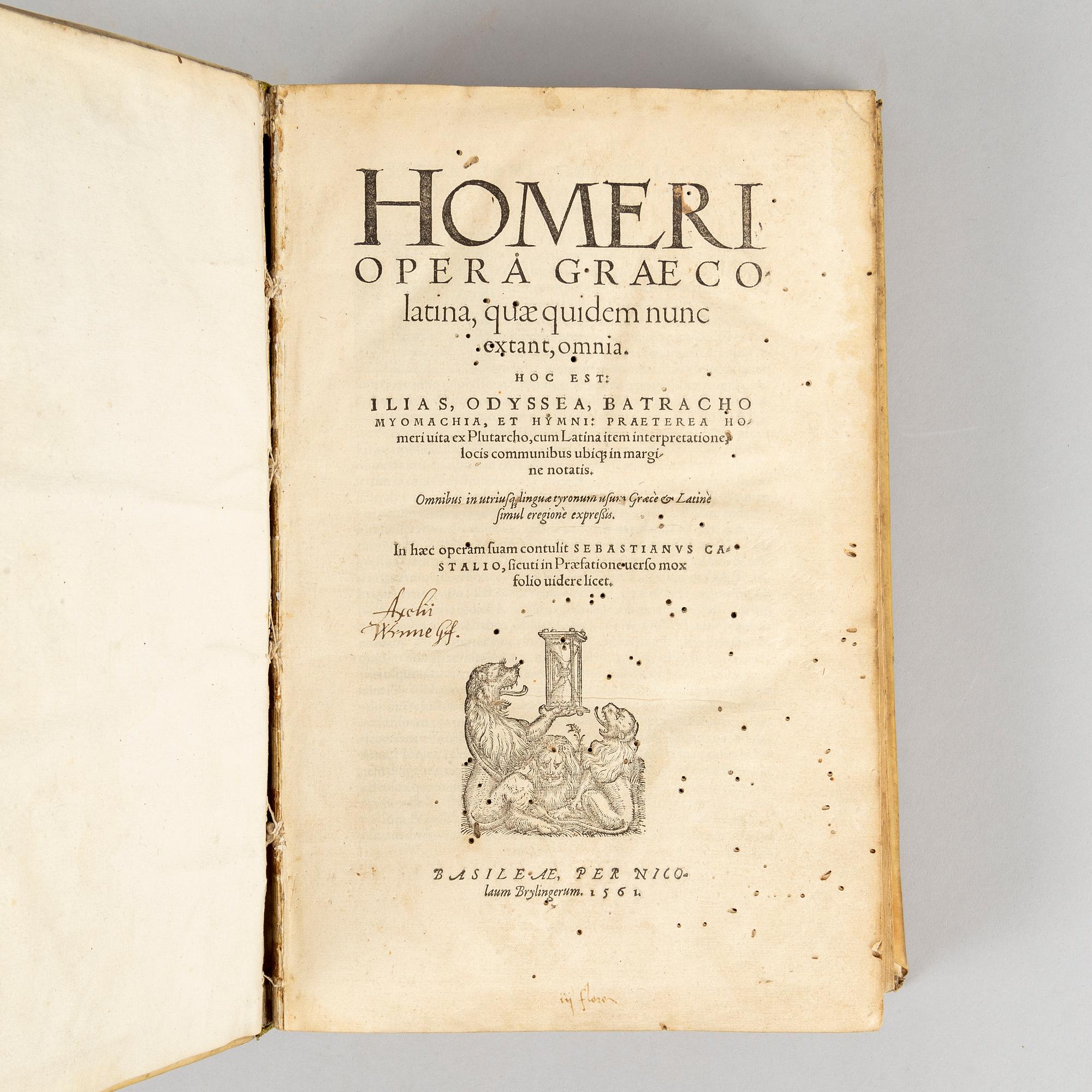 Homer, 1561.