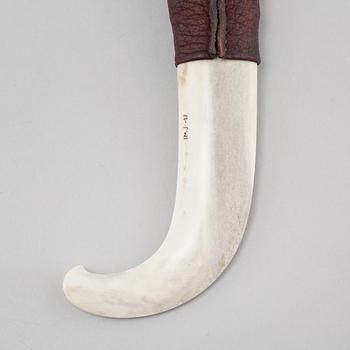 A knife by Isak-Matti Juuso, signed and dated -07.