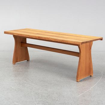 CARL MALMSTEN, bänk, furu, 1970-tal.