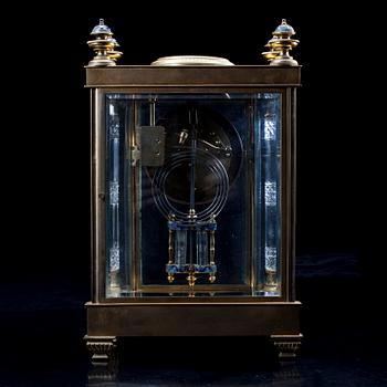 BORDSUR, Frankrike, 1800-talets slut, förgylld med cloissonné emaljdekor.