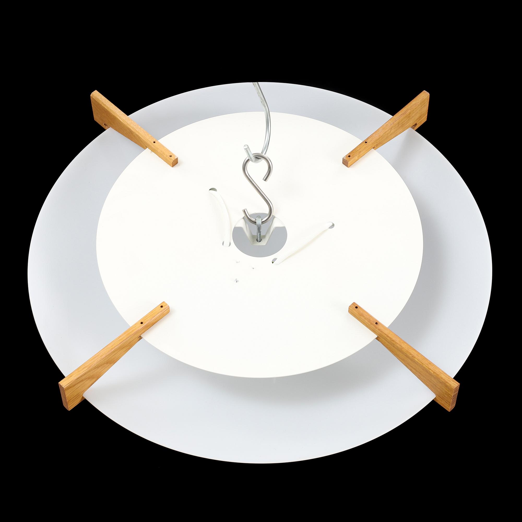 A 'Plafo' ceiling light by Östen & Uno Kristiansson, end of the 20th Century.