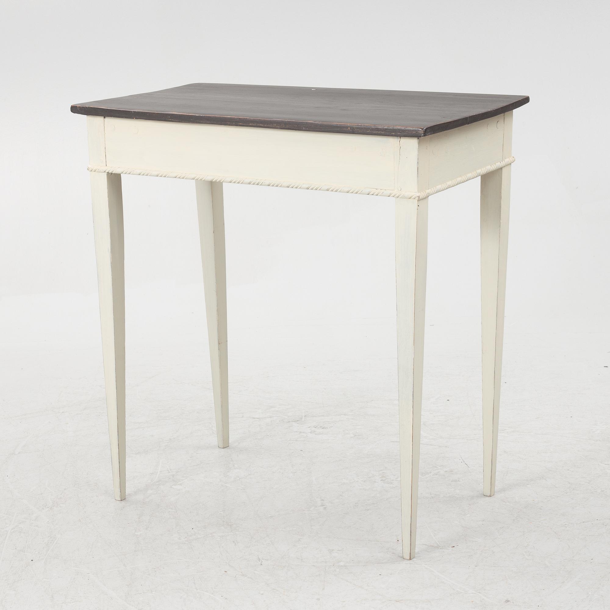 A table, late 19th Century.
