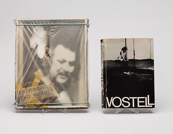 WOLF VOSTELL, ASSEMBLAGE, signerad med dedikation till Yoshio Nakajima. sam BOK.