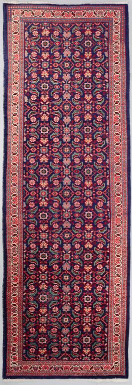 CARPET, old, Hamadan 103x312 cm.