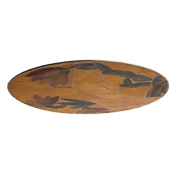 A ceiling lamp, signed Küntzel, 1938.