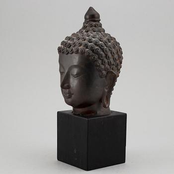 A bronze sculpture of buddha, Thailand, 20th Century.
