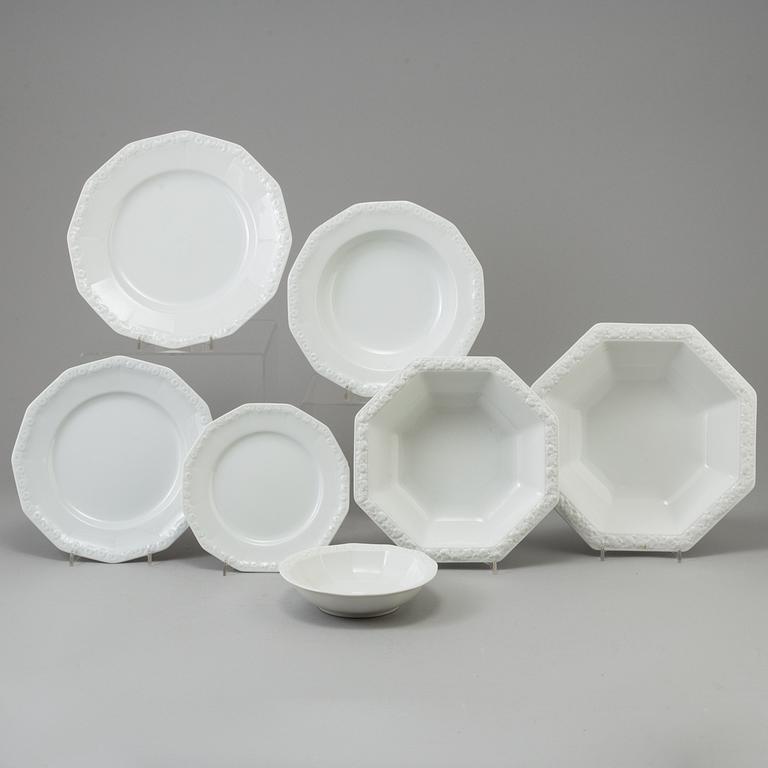A 78 part coffee and dinner service, 'Classic Rose', by Rosenthal, second half of the 20th century.