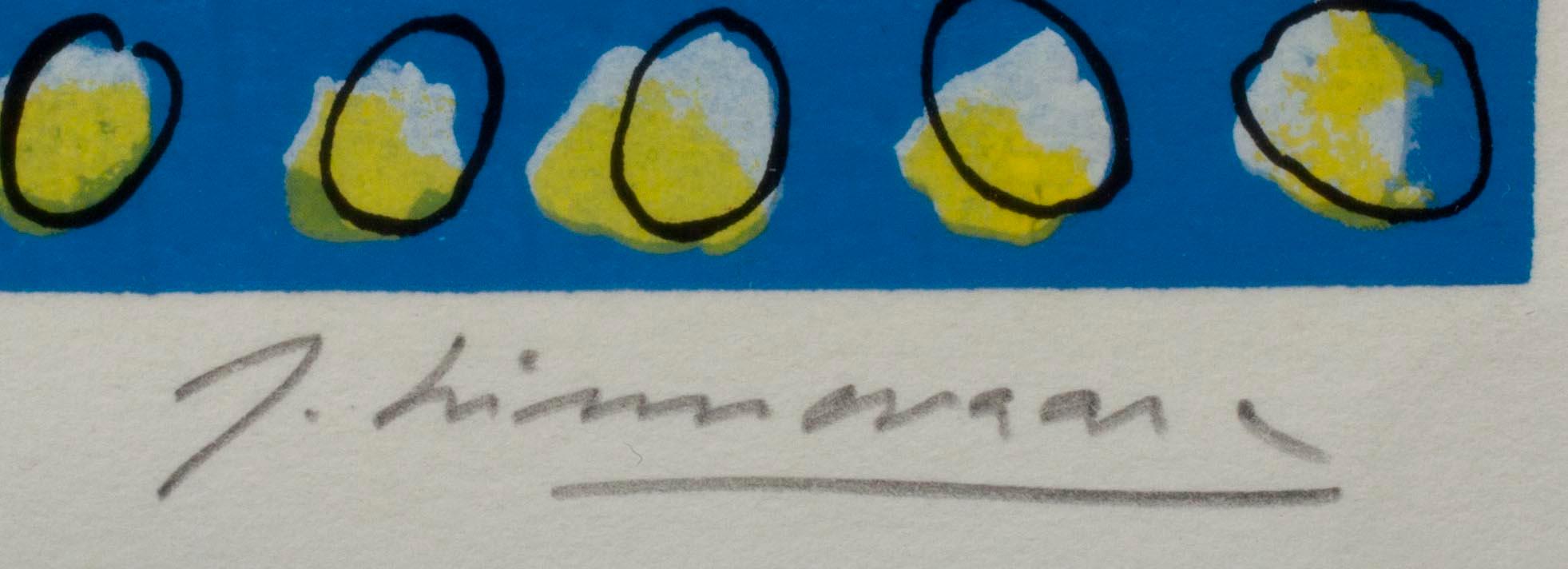 JUHANI LINNOVAARA, litografi, signerad och numrerad 11/90.