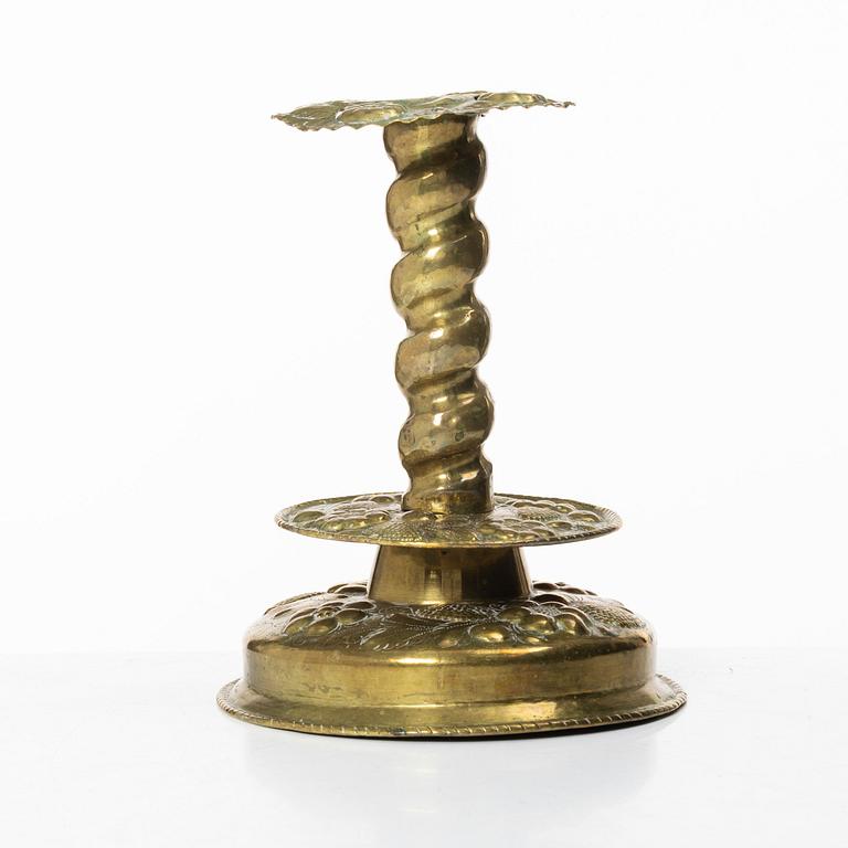 Ljusstake, Sverige, 1600-talets senare del / omkring år 1700, Karolinsk Barock.