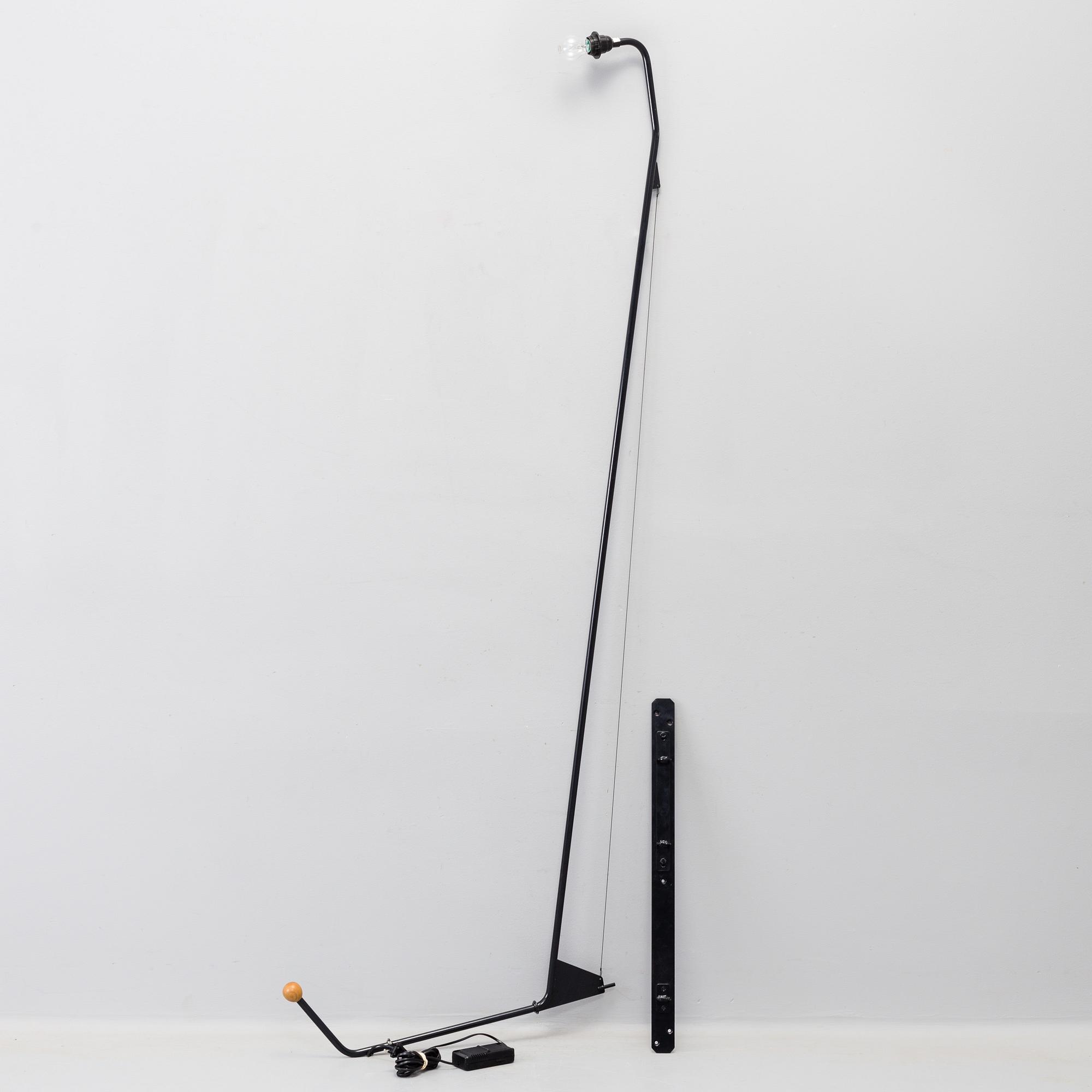 a JEAN PROUVÉ "Potence" wall light designed in 1950, ansorg for Vitra.