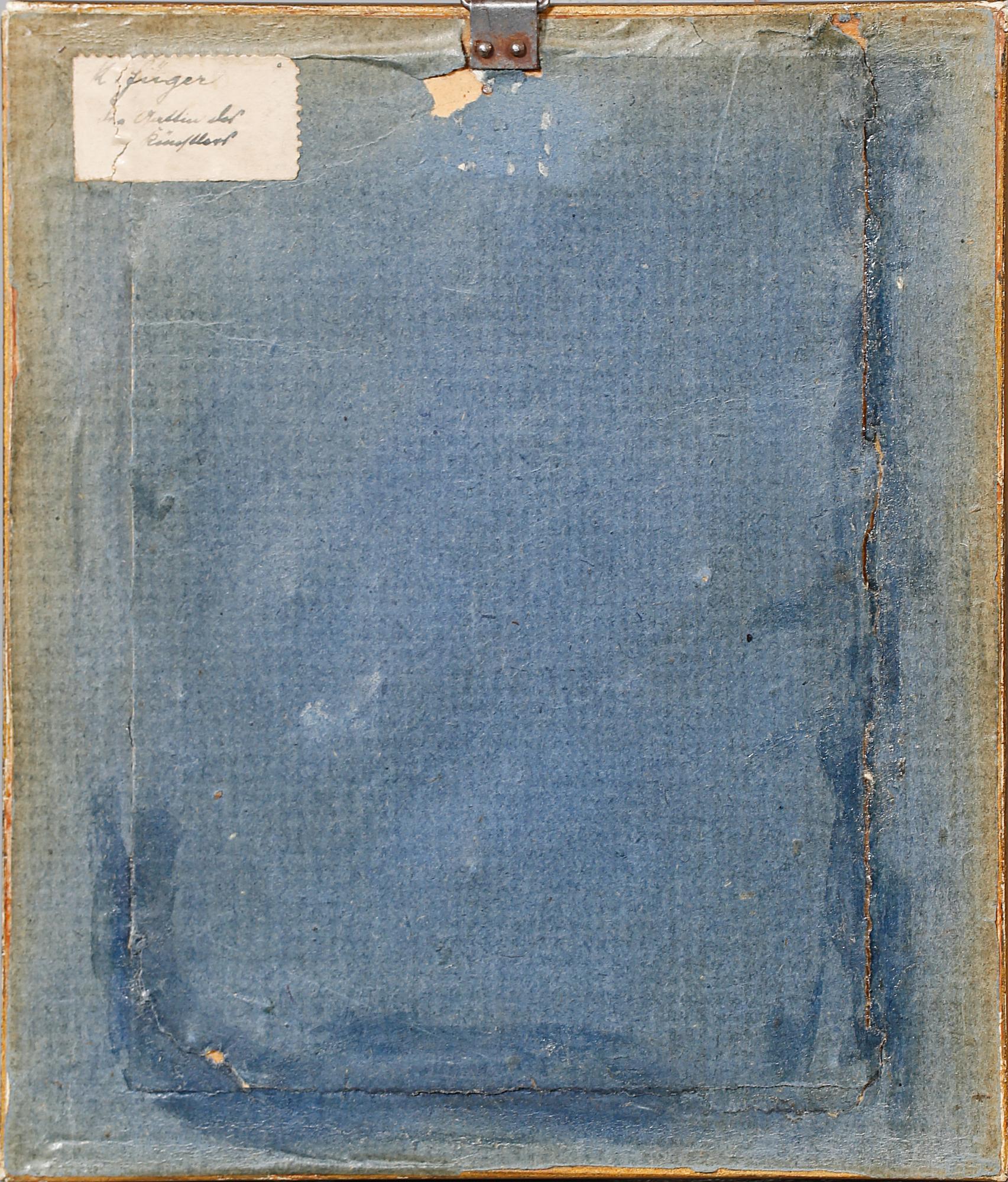MINIATYRER, 3 st, bemålade tryck, 1900-talets början.