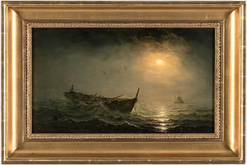 HENRIETTE HERMINIE GUDIN, oil on panel, signed.