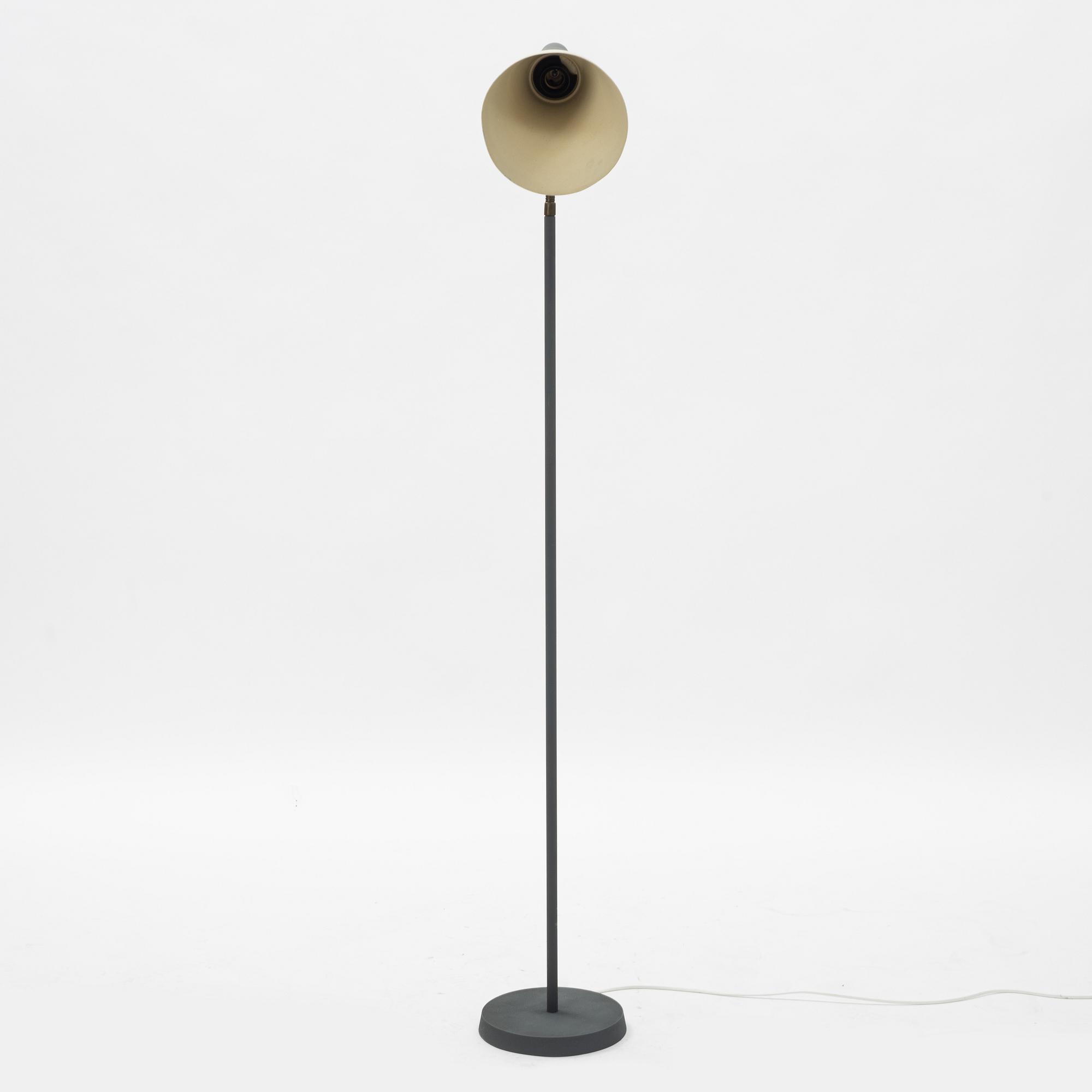 A floor light, Arvid Böhlmarks Lampfabrik, Sweden, mid 20th Century.