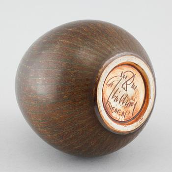 A unique stoneware vase by CARL-HARRY STÅLHANE, Rörstrand, signed, third quarter of the 20th century.