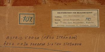 ARVID FOUGSTEDT, teckning, sign samt dat "1939".