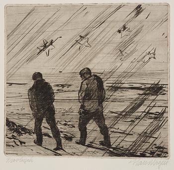 Hans Wigert, Stroll under the starry sky.