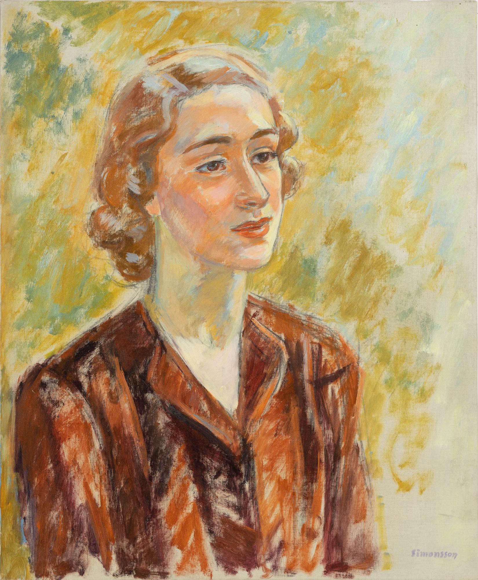 Birger Simonsson, olja på duk, signerad Simonsson och daterat 1938 a tergo.