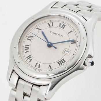 CARTIER, Cougar, wristwatch, 32.5 mm.