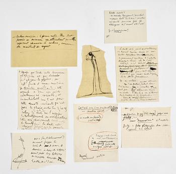 Marcel Duchamp, "Green box".