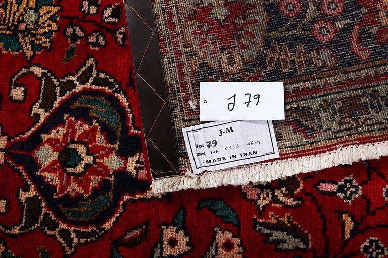 Matto Tabriz, ca                                300 x 206 cm.