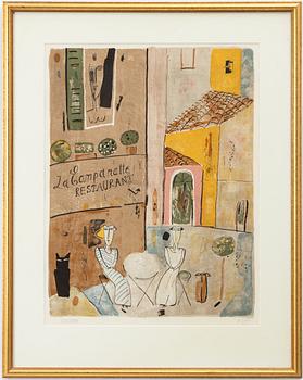 Madeleine Pyk, "Restaurant La Campanette".