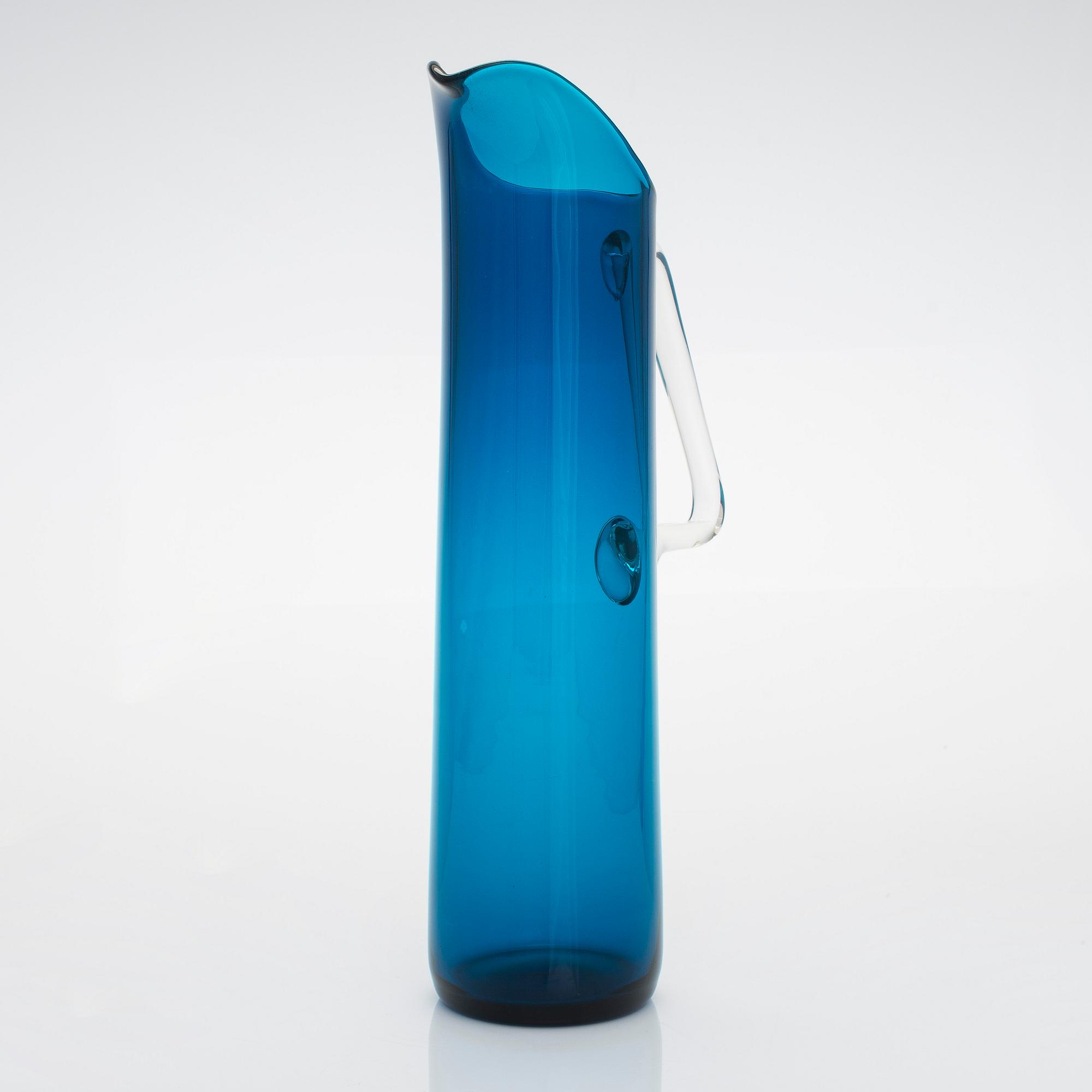 Nanny Still, glasservis, "Harlekin", 7 delar, Riihimäen Lasi Oy, 1950-60-tal.