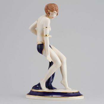 A porcelaine figurine, Czechoslovakia, 20th-century.