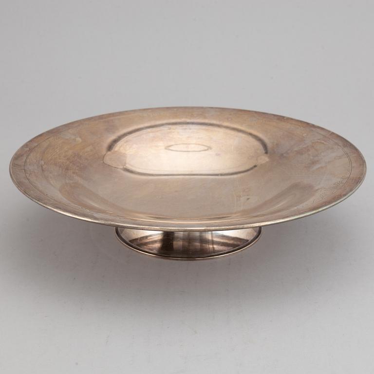 A sterling silver bowl, Just Andersen, Denmark.