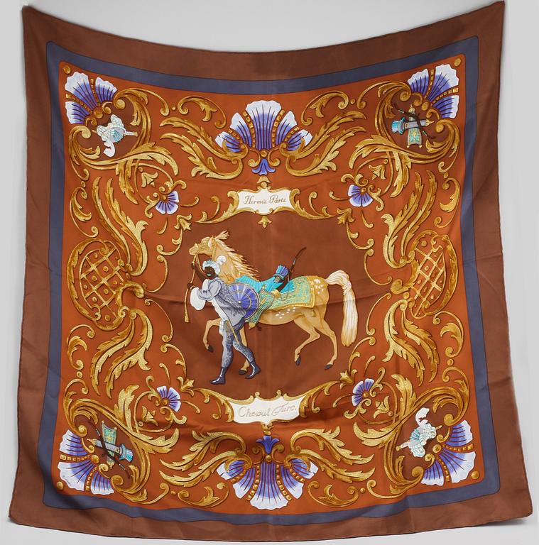 SCARF, "Cheval Turc", Hermès.