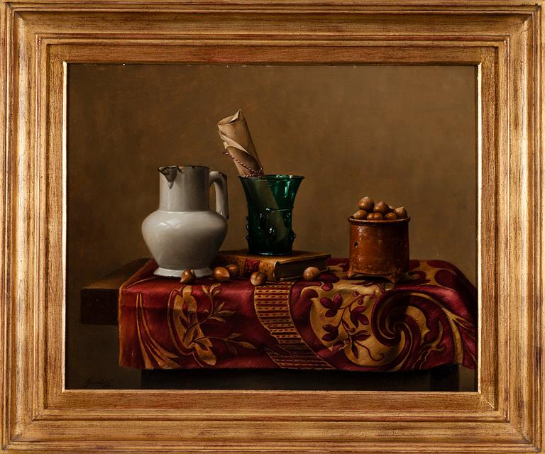 Nadine Lundahl, STILL LIFE WITH CHESTNUTS.