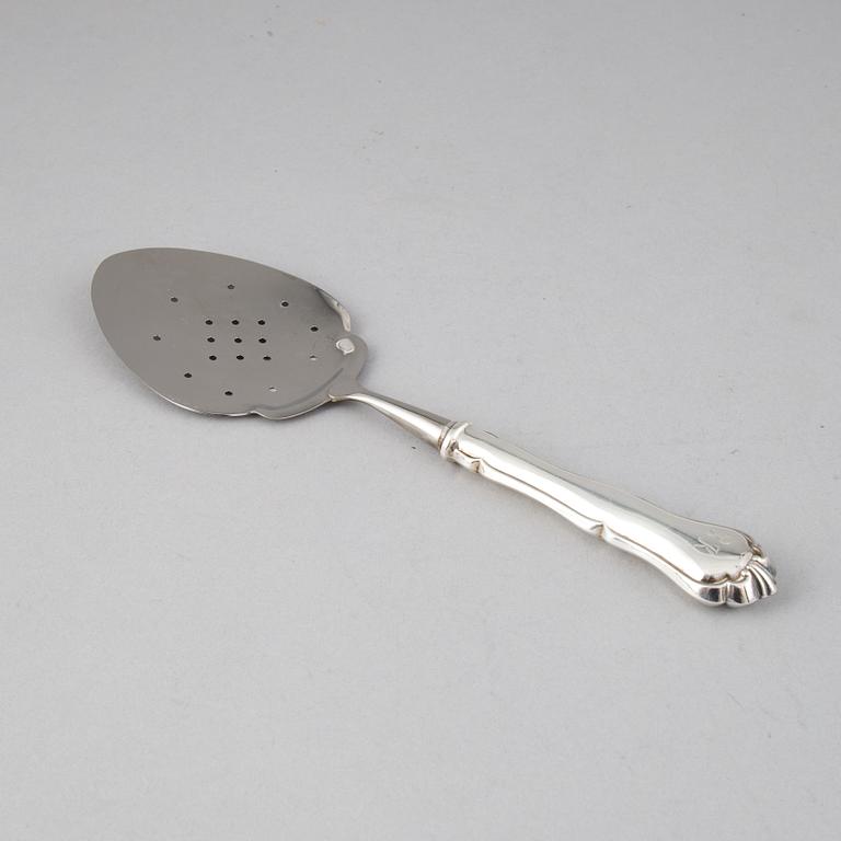A Finnish silver cutlery, second half of the 20th century (63 pieces).