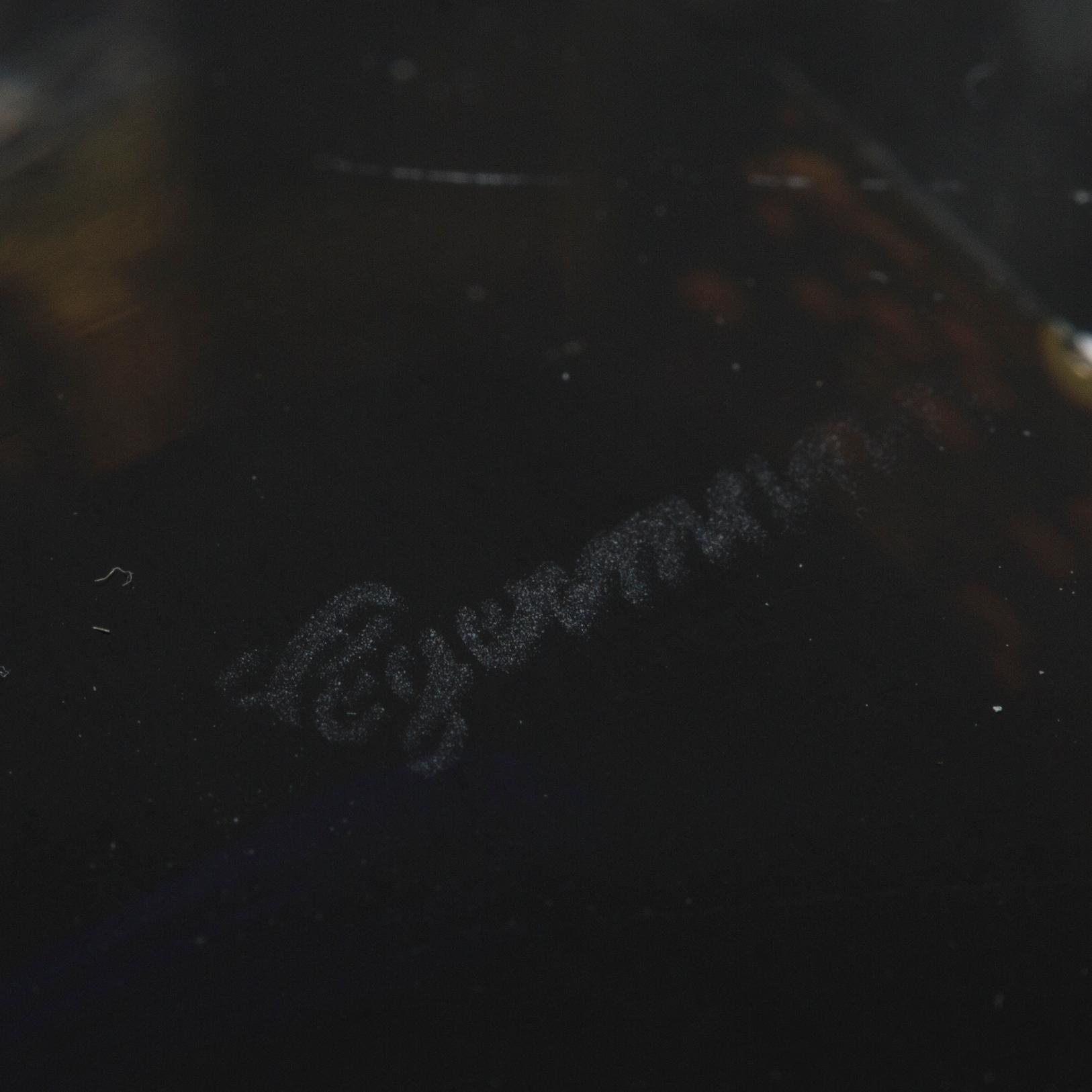 VAS, glas, Pavel Hlava, Bohemia, Tjeckoslovakien, etsad signatur samt etikett.