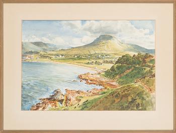 Sir Robert Ponsonby Staples, watercolour, signed and dated-26.