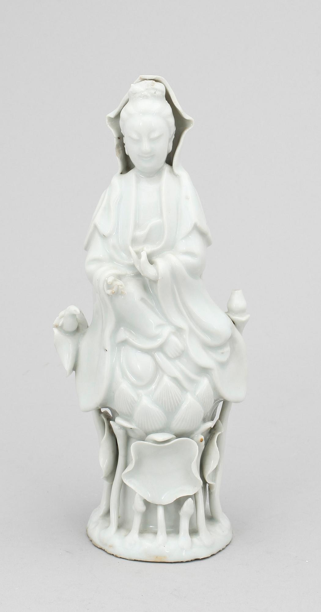 FIGURIN, blanc de chine. Kina, 1900-tal.