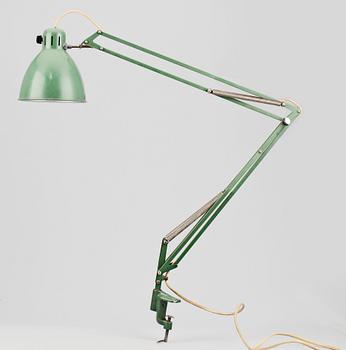 BORDSLAMPA, Luxo 1001, 1940/50-tal.