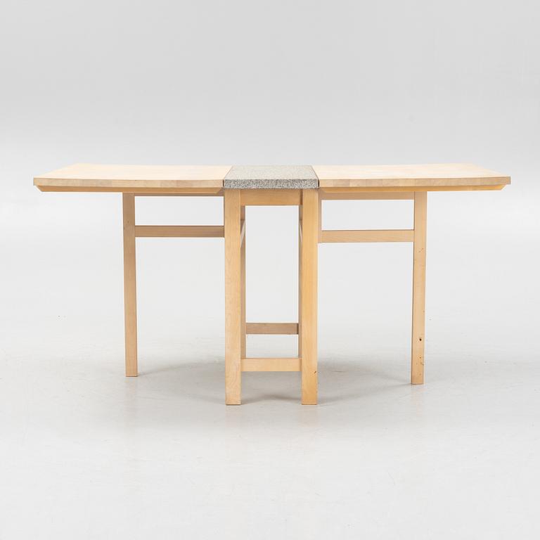 Marit Stigsdotter, drop-leaf table, "Bohus", Stolab, dated 2008.