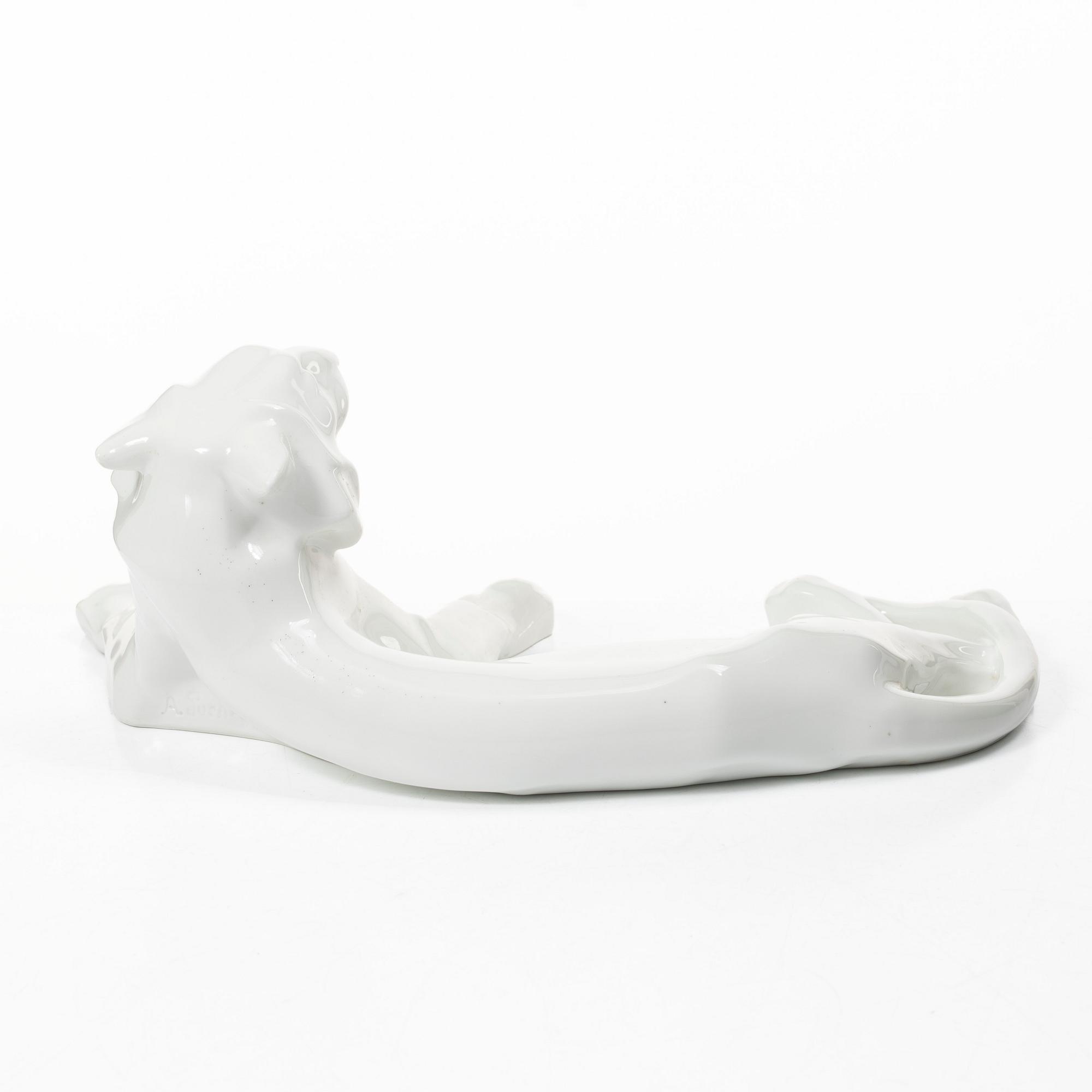 Anton Puchegger, figurine, porcelain, KPM Berlin (Königliche Porzellan-Manufaktur), early 20th century.