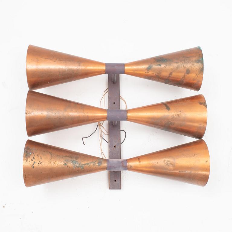 Hans-Agne Jakobsson, a pair of wall lamps, Markaryd.