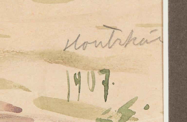 Santeri Salokivi, Vy från Houtskär.