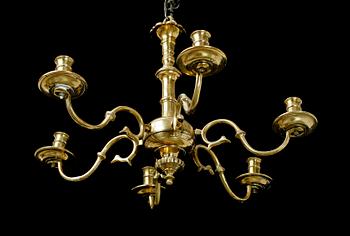TAKKRONA, mässing, barock, 1700-tal.